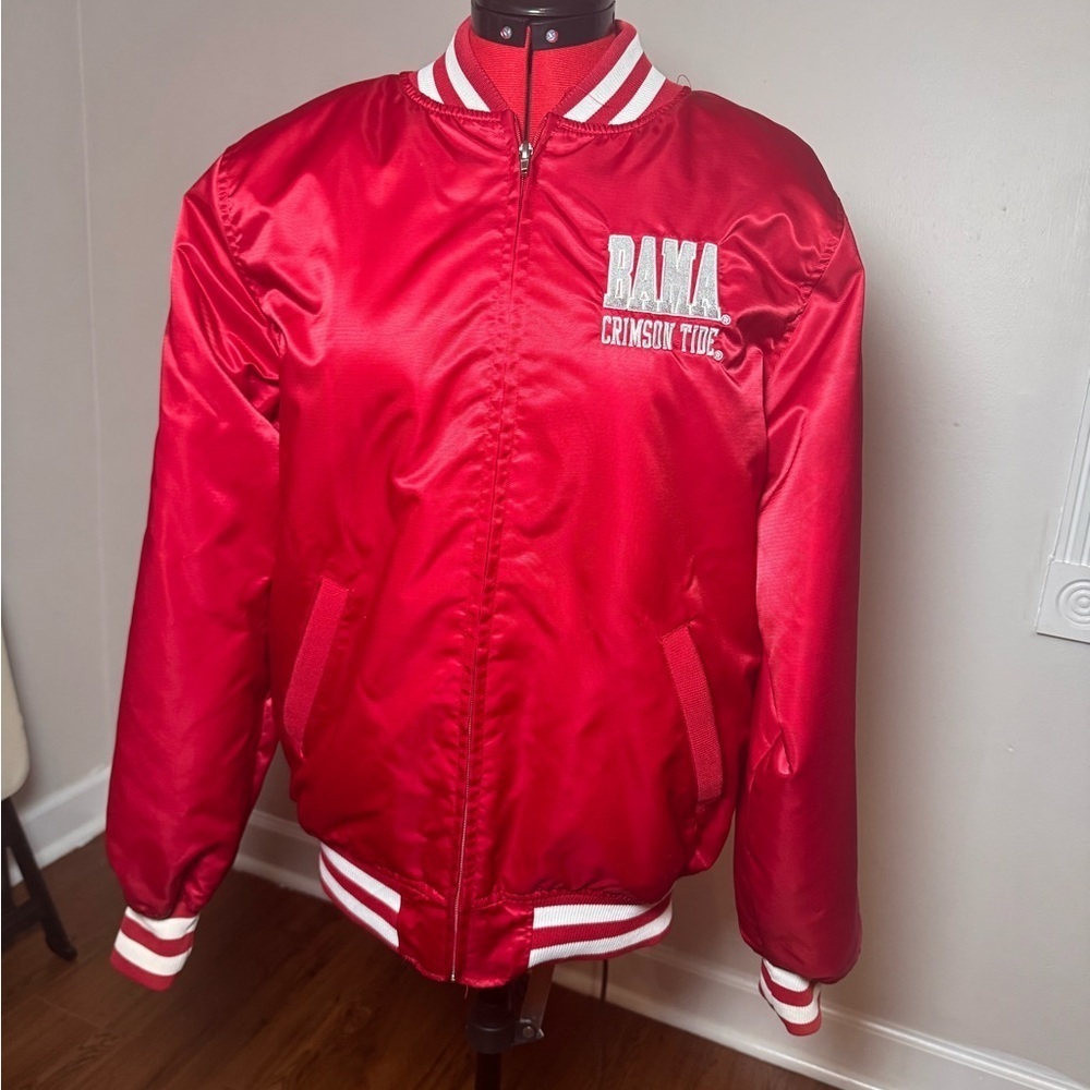 Vintage Alabama Crimson Tide Satin Jacket – Size Medium